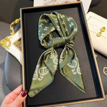 Fashion Print Square Scarf