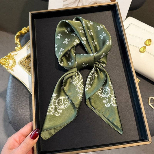 Fashion Print Square Scarf