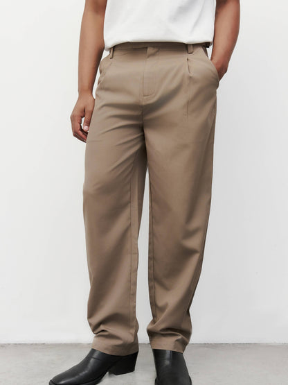 The William Pants | Adjustable Waist Belt Trousers