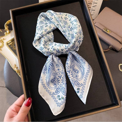 Fashion Print Square Scarf