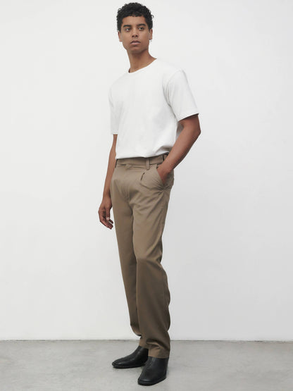 The William Pants | Adjustable Waist Belt Trousers