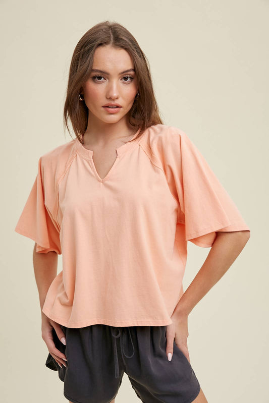 Fashion Forward Drop Shoulder Knit Top
