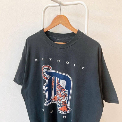 Vintage Detroit Tigers Baseball Shirt 90s Retro Baseball Tee