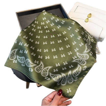 Fashion Print Square Scarf