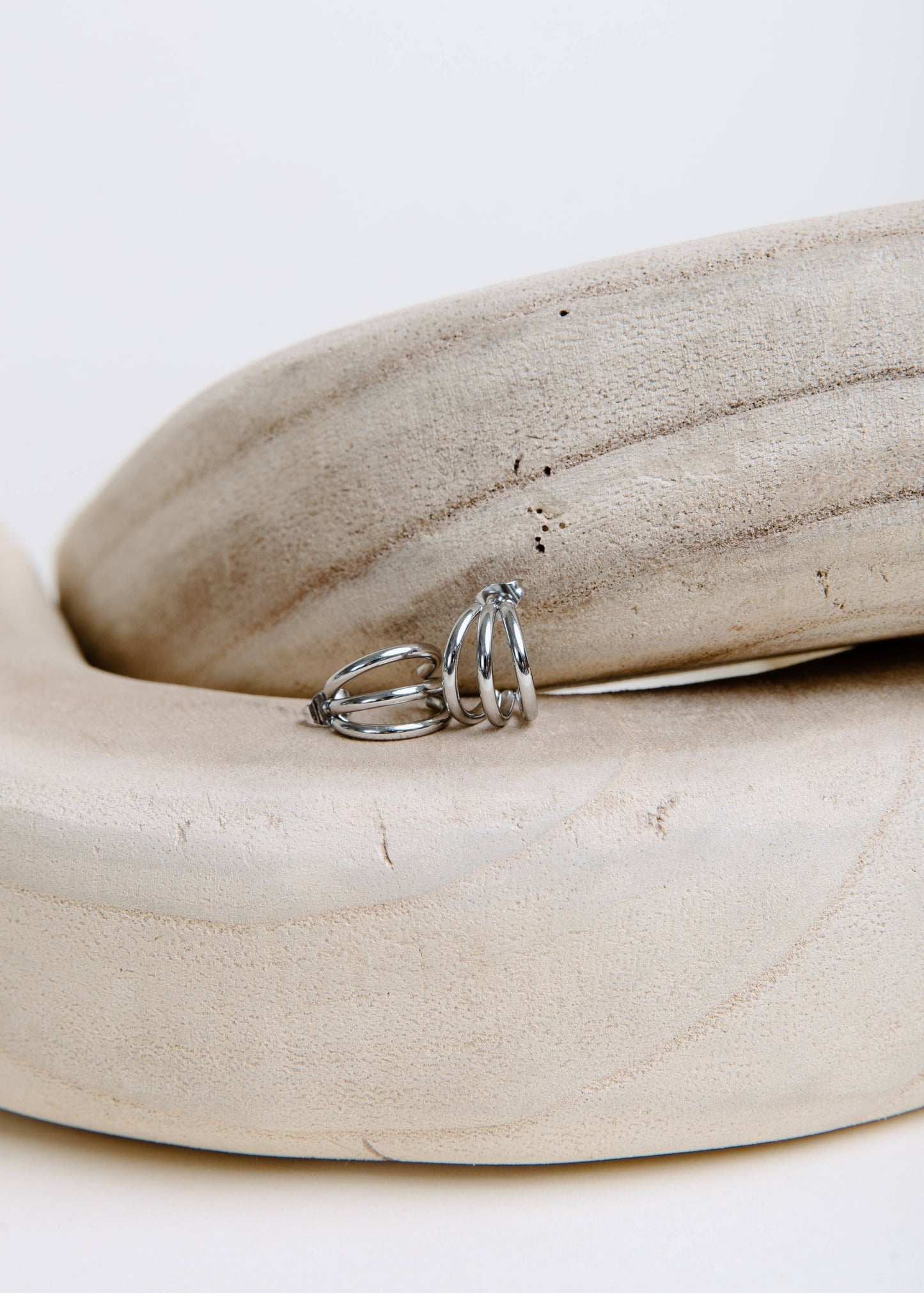 Eden Huggie Earring - Silver