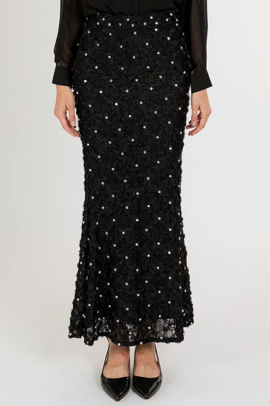 Mermaid Rhinestone Skirt