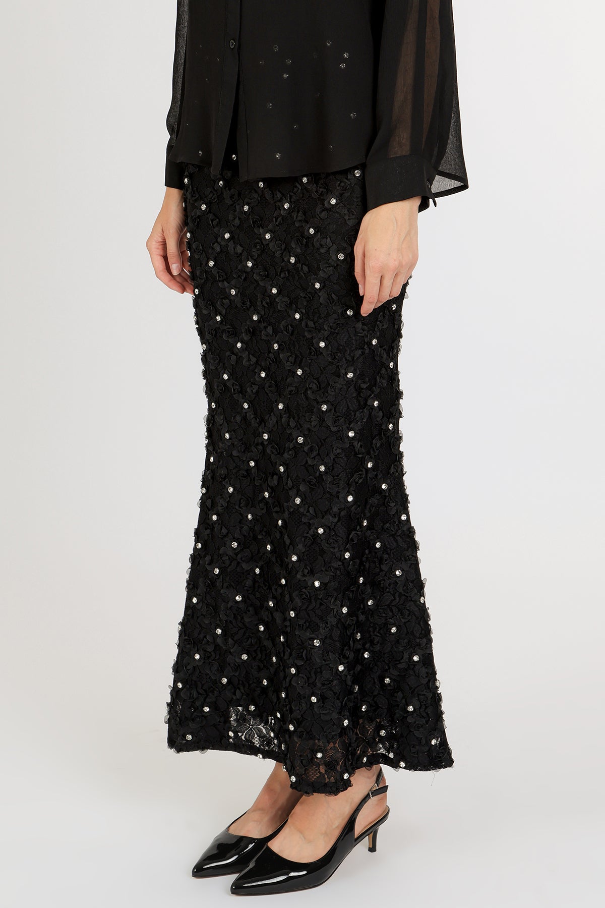 Mermaid Rhinestone Skirt