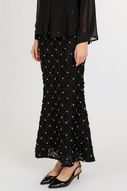 Mermaid Rhinestone Skirt