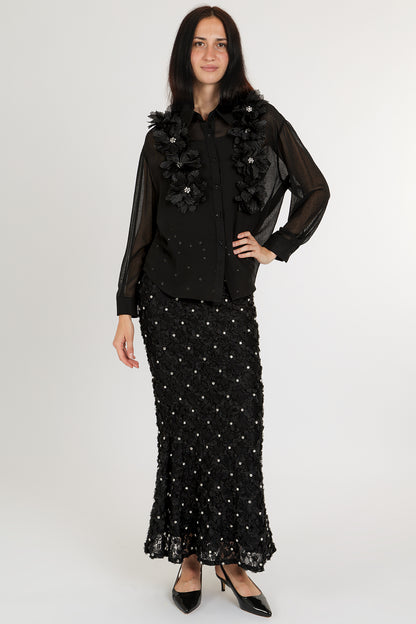 Mermaid Rhinestone Skirt