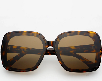 Ella - Dark Tortoise Sunglasses