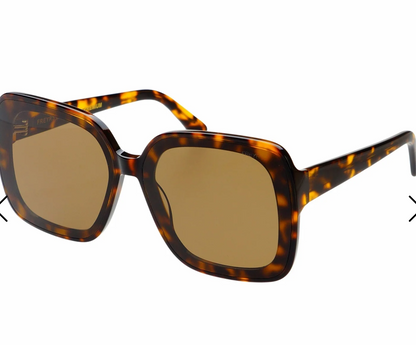 Ella - Dark Tortoise Sunglasses