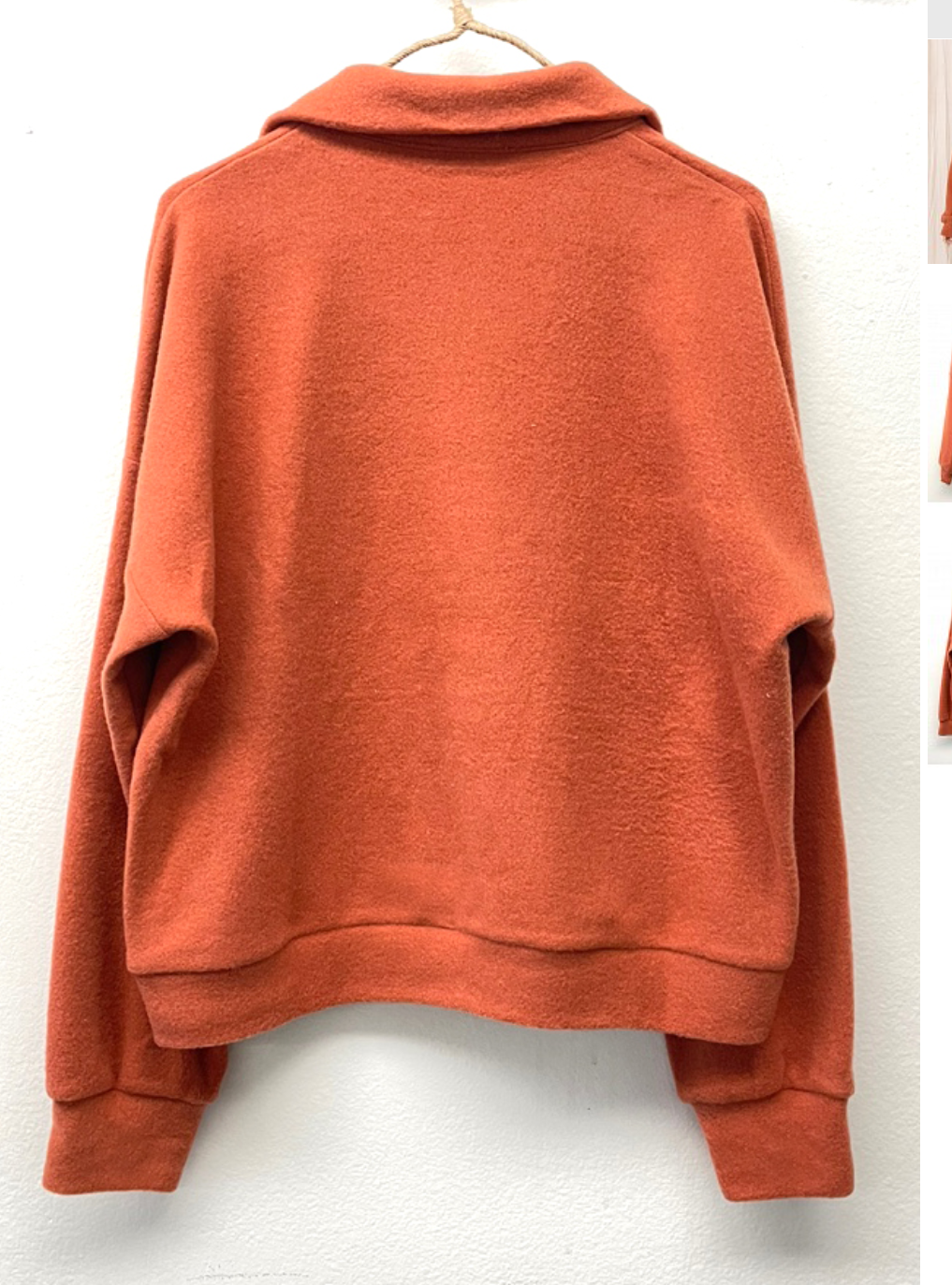 Brushed Collar Sweater