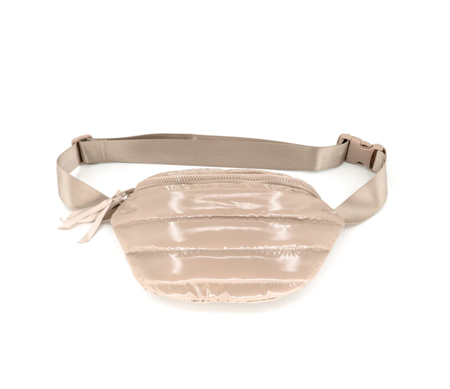 Metallic Puffer Fannie Pack/Crossbody