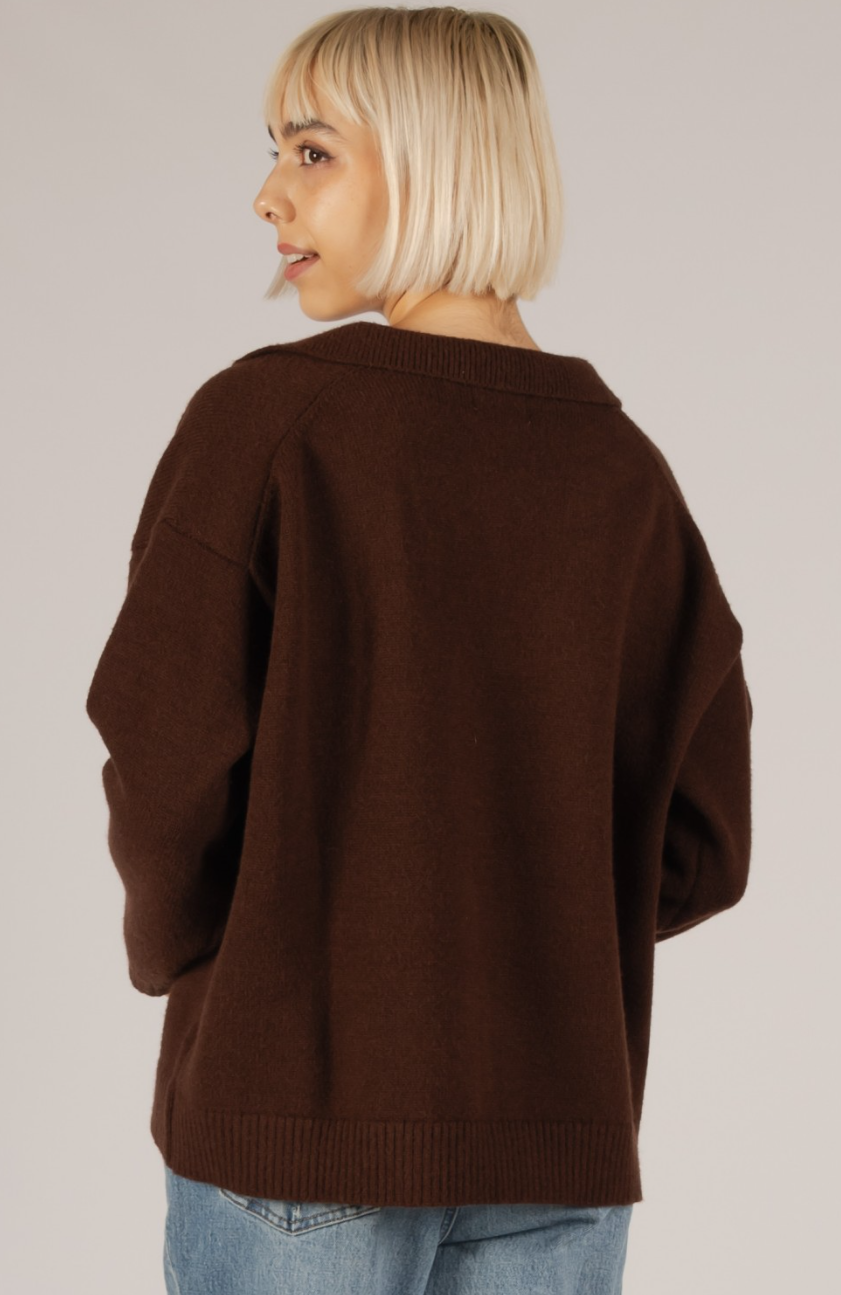 Chocolate Brown Sweater