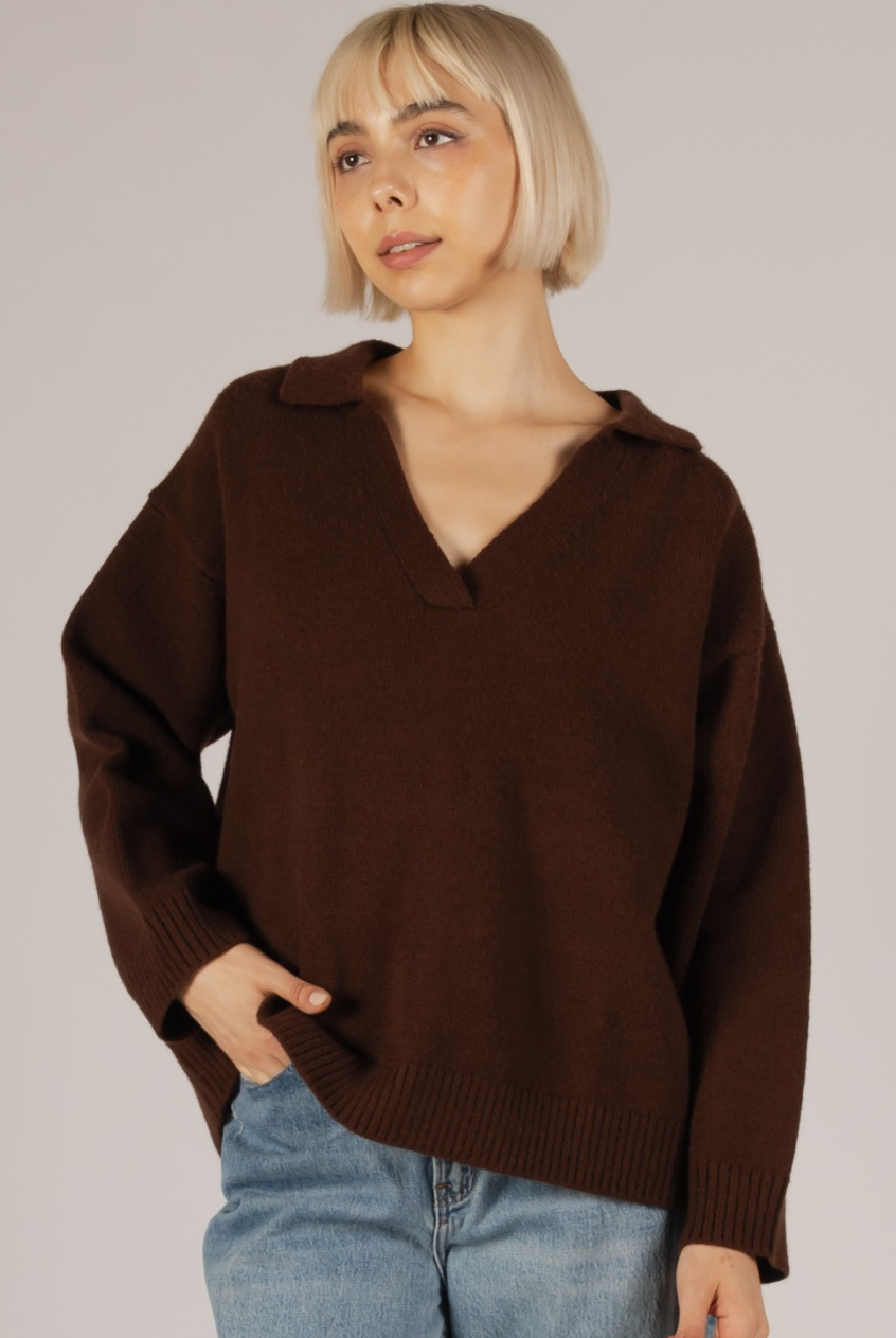 Chocolate Brown Sweater