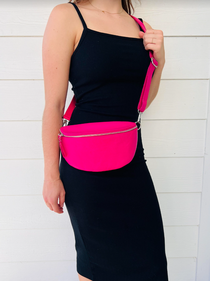 Hot Pink Crossbody