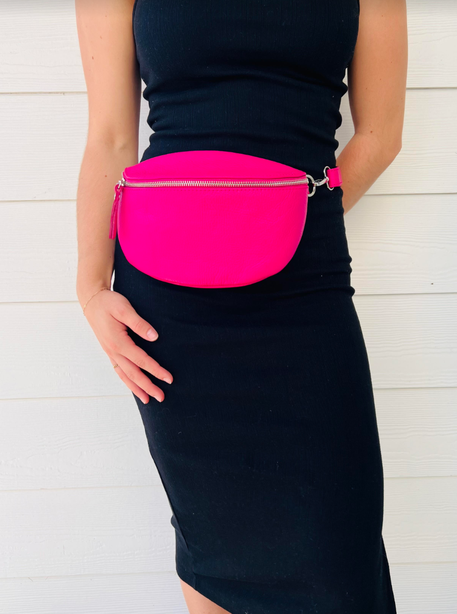 Hot Pink Crossbody