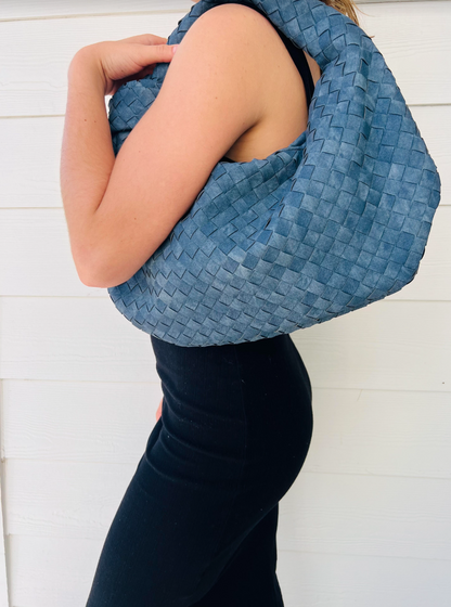 Lindsey-Woven Handbag