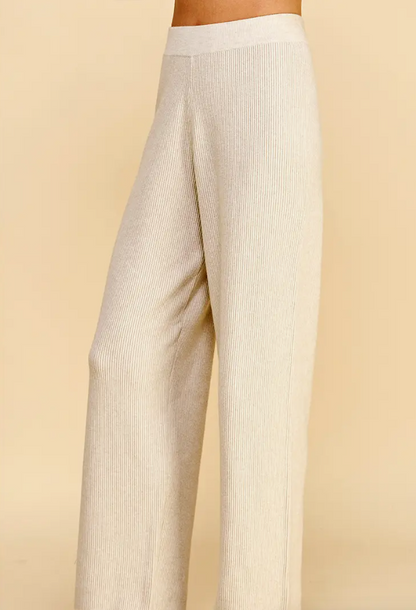 Wide Leg Knit Pant