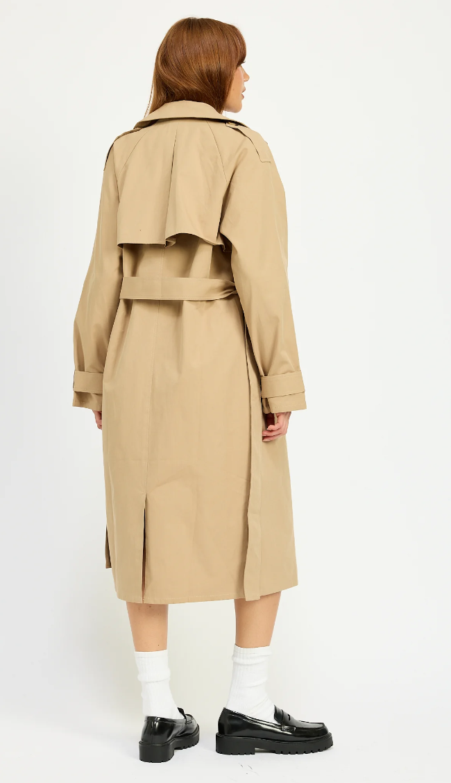 Double Breasted Trench Coat