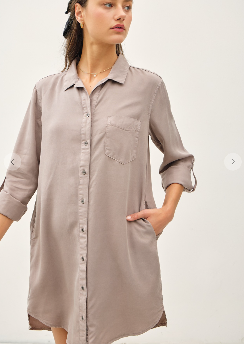 Tencel Shirt Dress