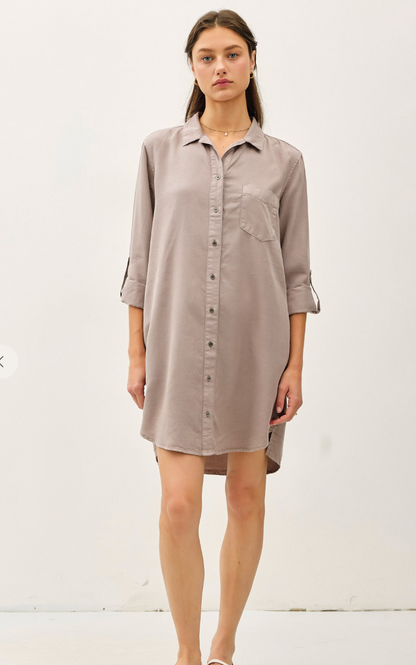 Tencel Shirt Dress