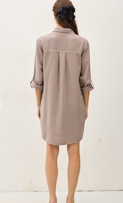 Tencel Shirt Dress