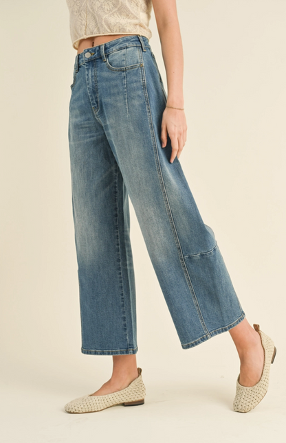 Loose Fit Denim Barrel