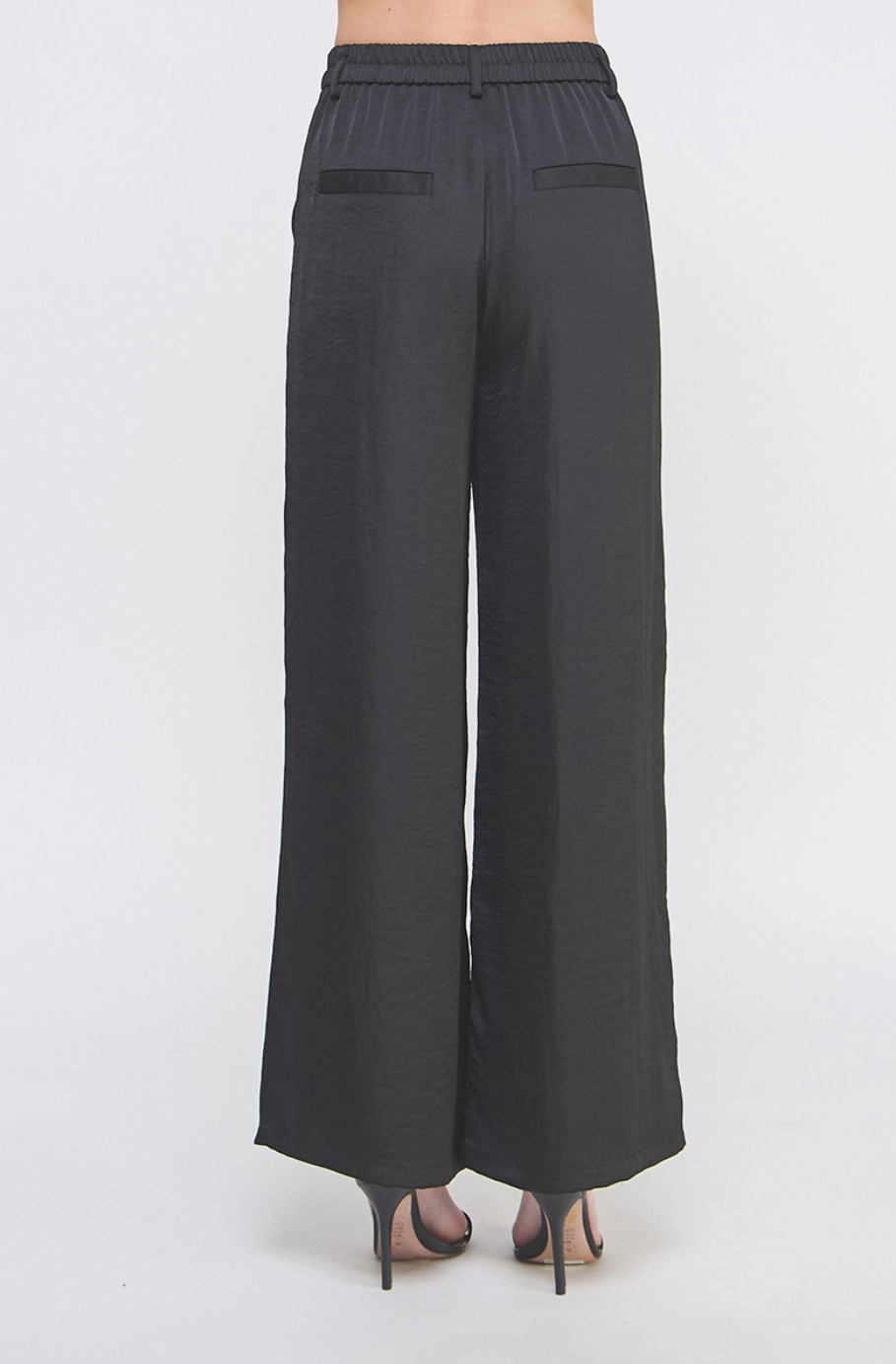 Crinkle Satin Pant