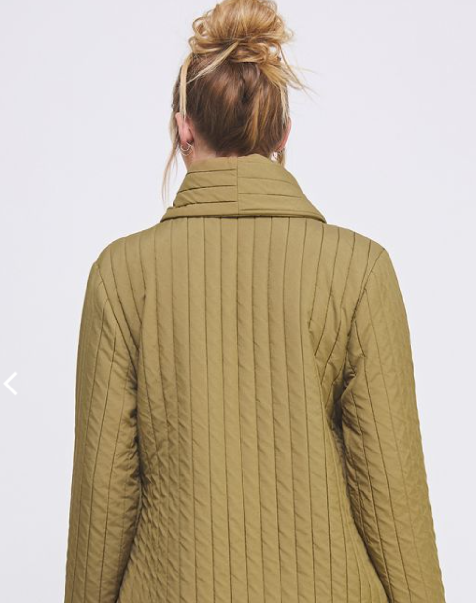 Soft Quilted Wrap Jacket