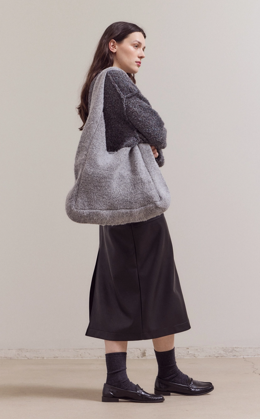 Knitted Shoulder Handbag
