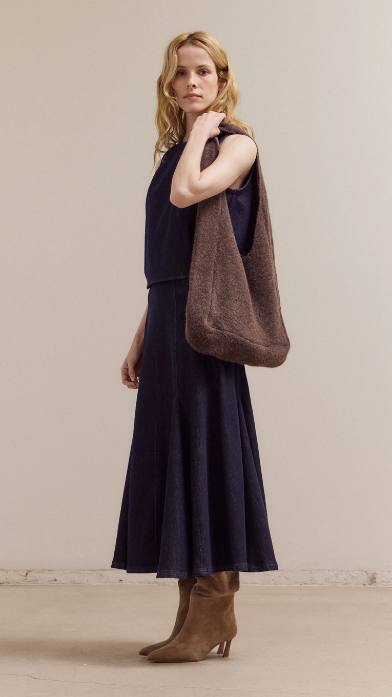 Knitted Shoulder Handbag