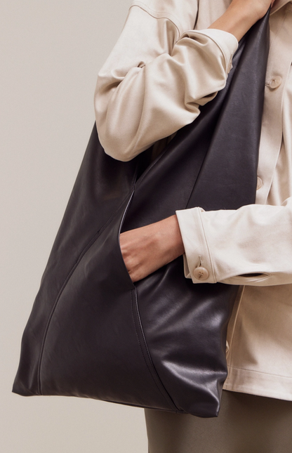 Vegan Leather Tote Bag