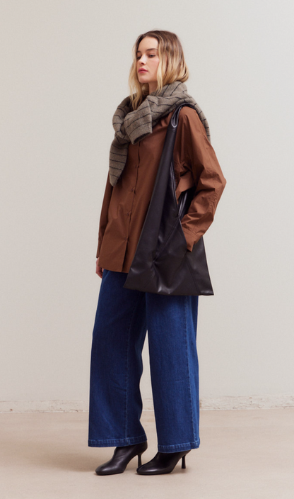 Vegan Leather Tote Bag