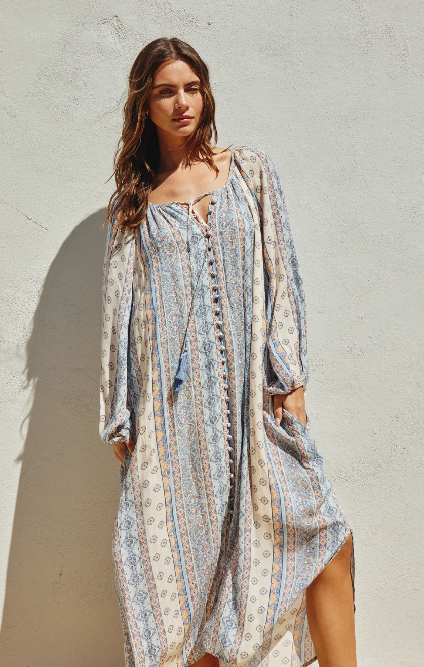 Sky Pilot Midi Dress