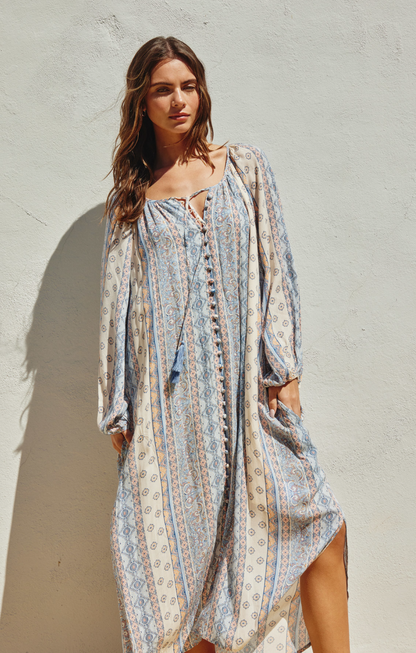 Sky Pilot Midi Dress