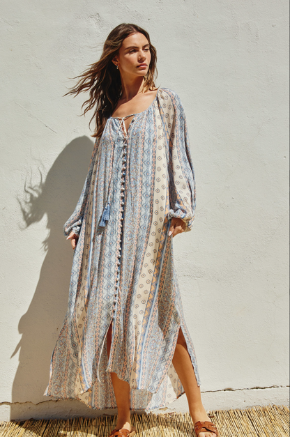 Sky Pilot Midi Dress