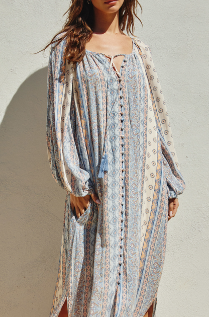 Sky Pilot Midi Dress