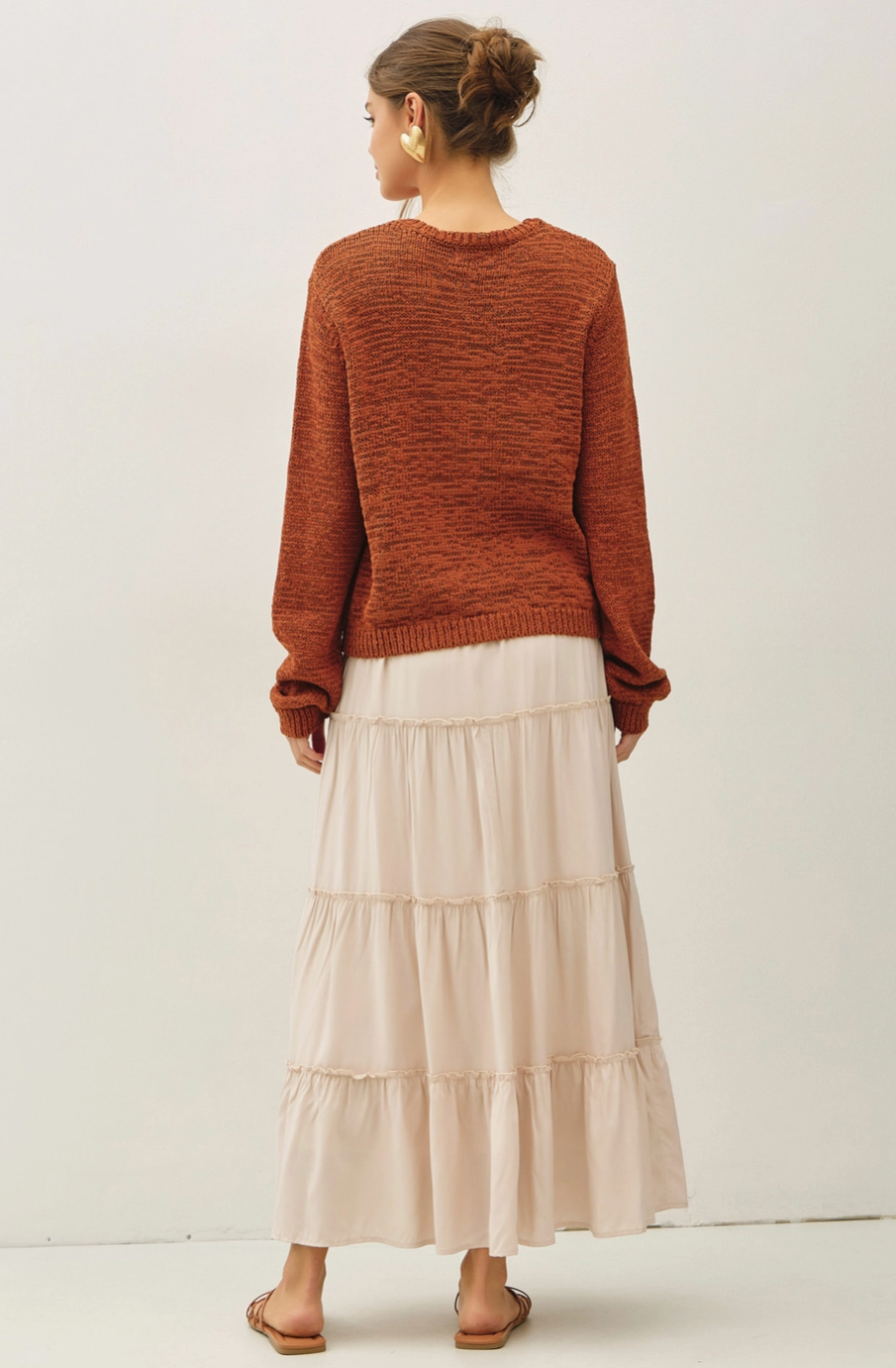 Tiered Maxi Skirt