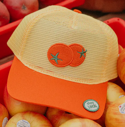 Tomato Mesh Trucker Hat
