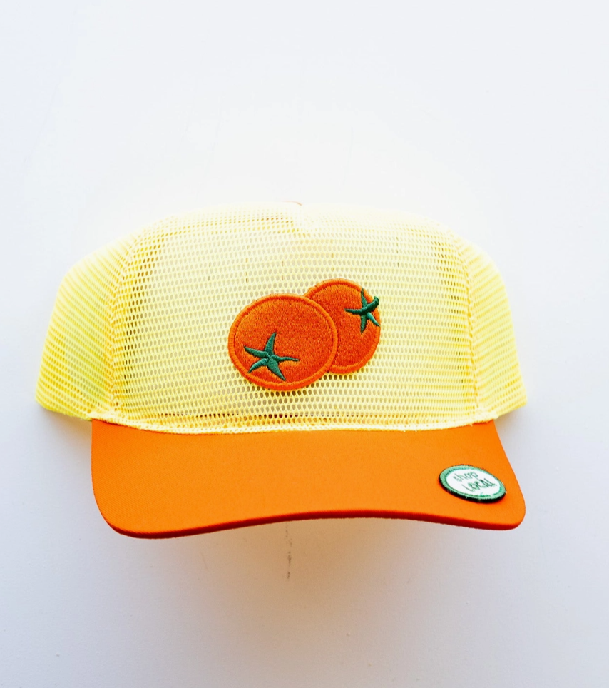 Tomato Mesh Trucker Hat