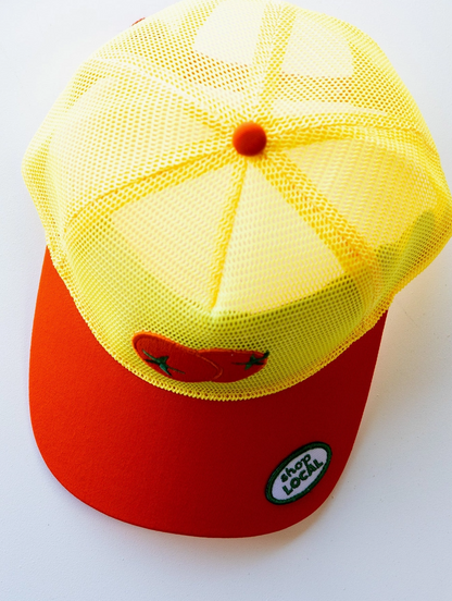 Tomato Mesh Trucker Hat