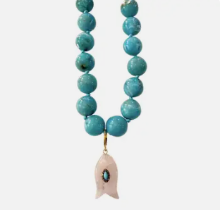Kiawan Turquoise Fish Necklace