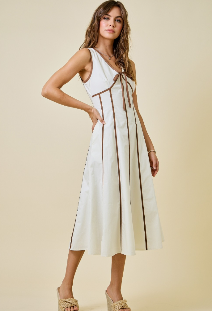 Ivory Binding Dress