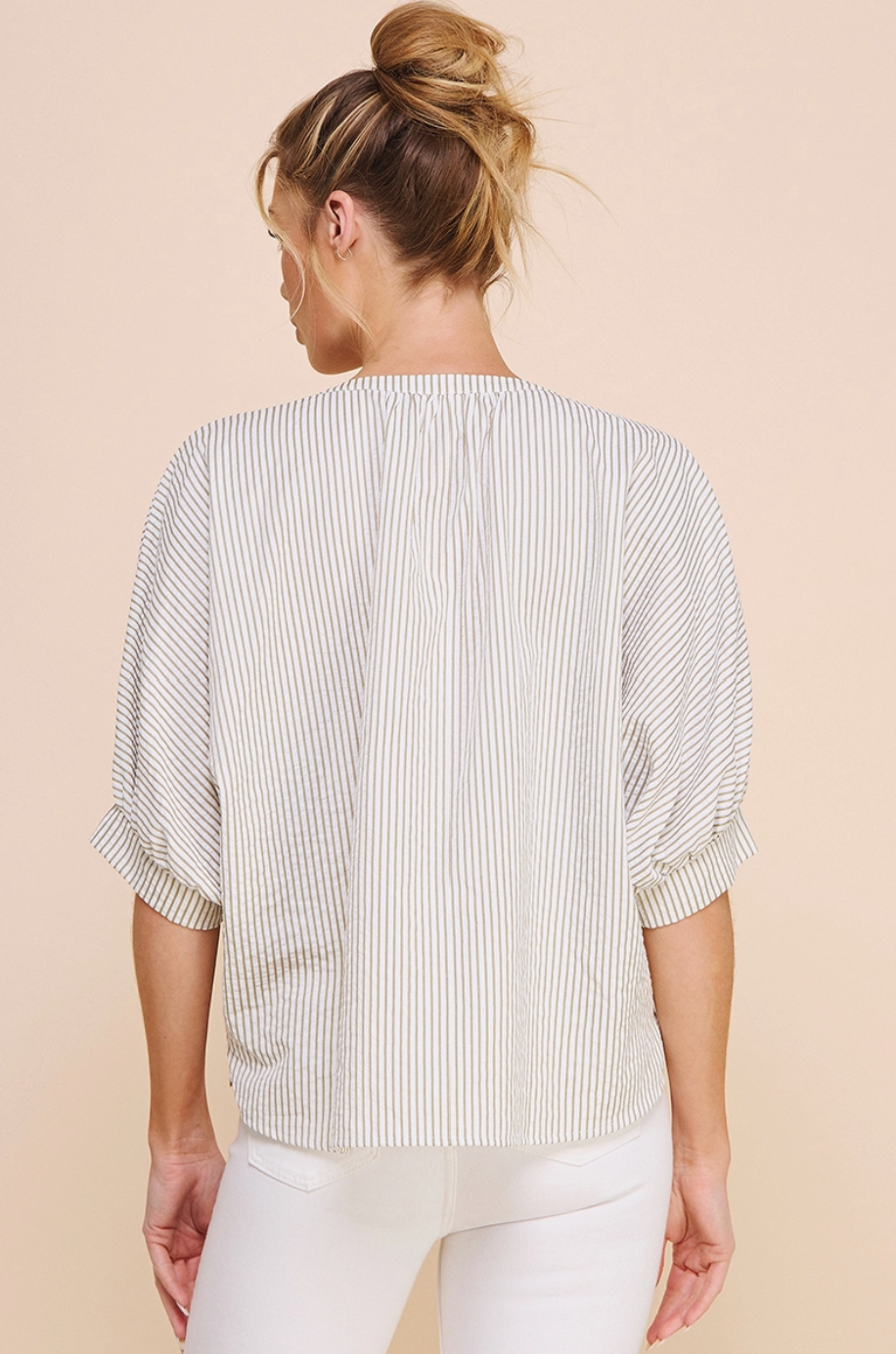 Seersucker Button Up