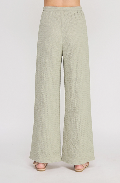 Textured Palazzo Pant