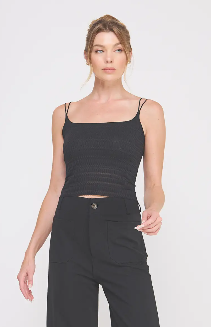 The Scallop Stripe Bralette