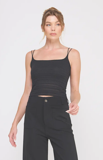 The Scallop Stripe Bralette