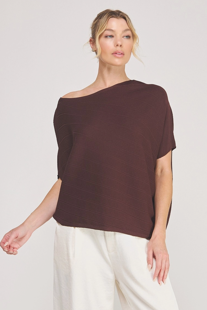 Cape Like Asymmetrical Top