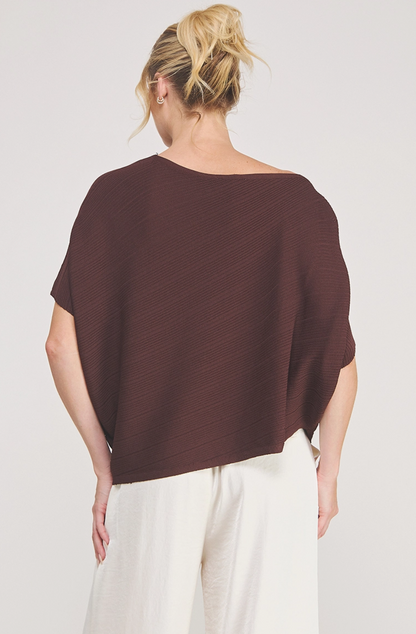 Cape Like Asymmetrical Top